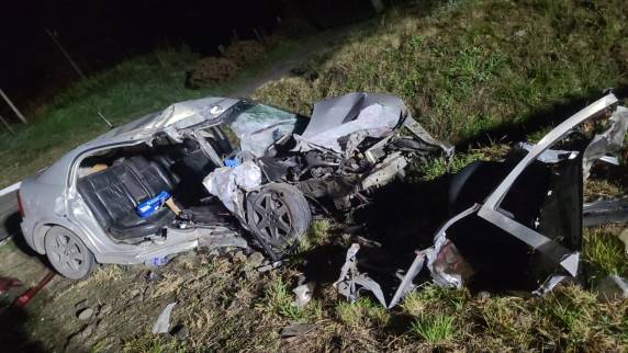 Colisão na noite deste sábado provocou duas mortes em trecho da rodovia no município de Lages.