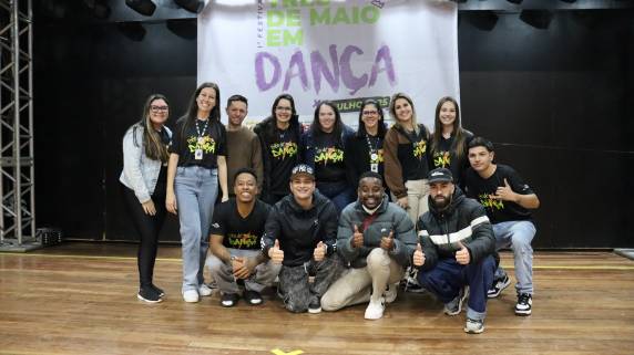 Evento reuniu mais de 500 dançarinos e encantou o público com 172 coreografias