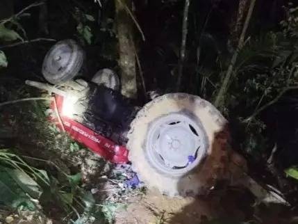 Acidente aconteceu na zona rural da cidade e foi descoberto após familiares estranharem o desaparecimento do homem de 76 anos