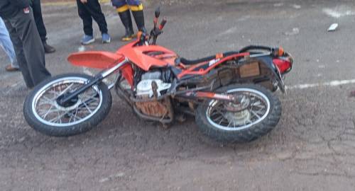 Colisão ocorreu no início da manhã dessa quarta-feira