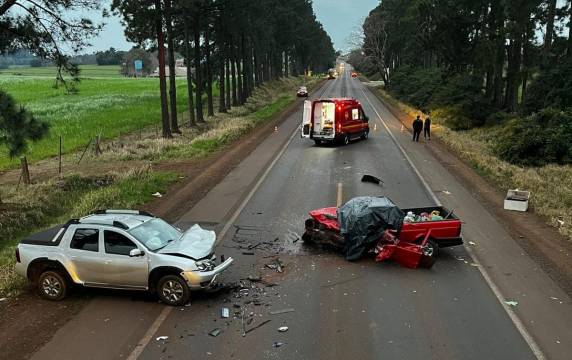 O acidente ocorreu em frente a Park Tur