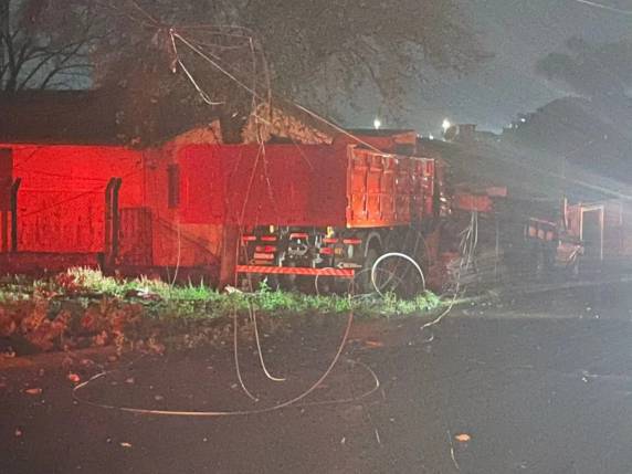 Acidente deixou parte do bairro conceição sem luz na noite de segunda-feira