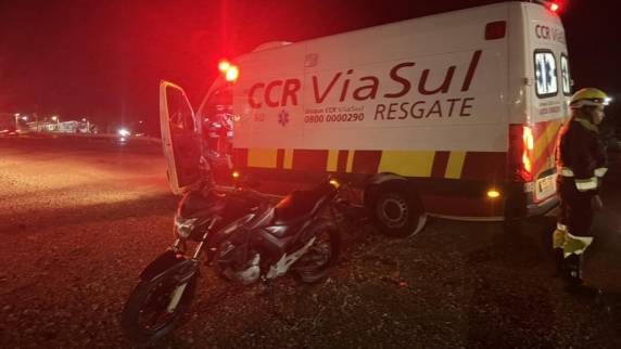 A ocorrência foi atendida pela Polícia Rodoviária Federal (PRF), CCR ViaSul e SAMU.