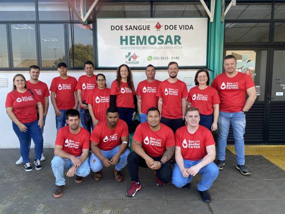 Realizada em parceria com o Hemocentro Regional de Santa Rosa-RS, a iniciativa foi uma ação voltada ao Dia de Cooperar (''Dia C'') e reforçou o papel da cooperativa em apoiar causas que fazem a diferença na sociedade.