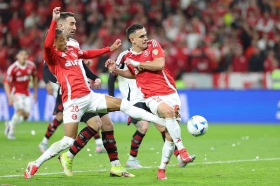 Mesmo com o apoio da torcida no Beira-Rio, Colorado foi dominado durante todo o jogo pelo time carioca