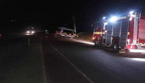Colisão ocorreu no trevo de acesso à CCGL, na ERS-342, na noite deste domingo