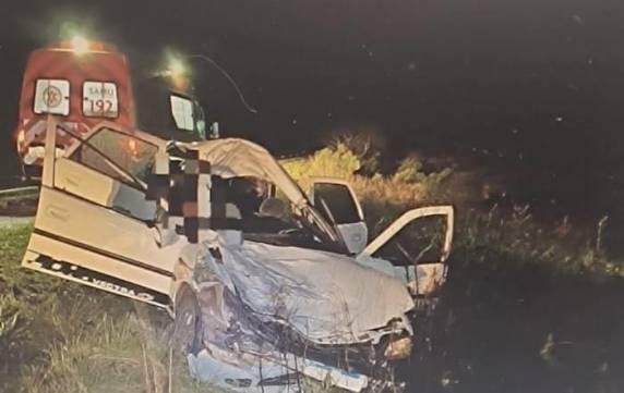 Sobrevivente foi encaminhado para atendimento médico