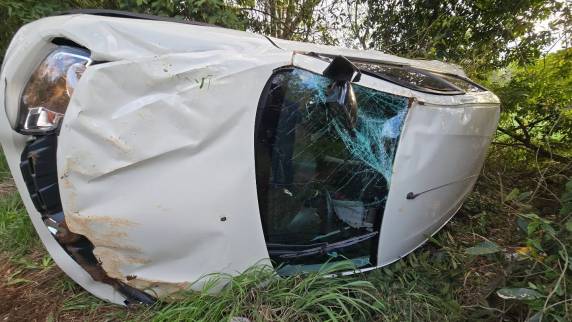 Saída de pista deixa feridos e mobiliza socorro