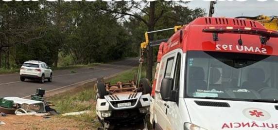 Acidente aconteceu na altura da Linha Butiá, em Campina das Missões