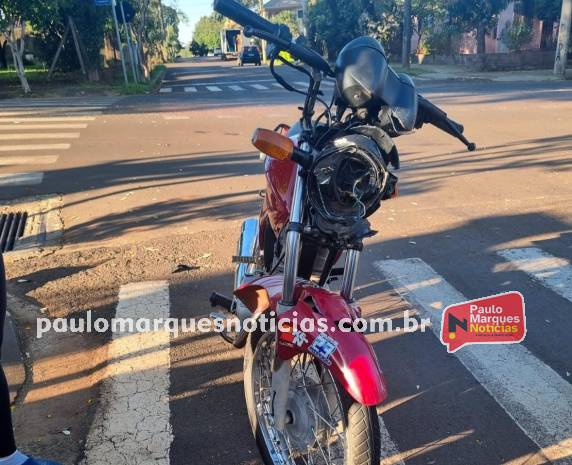 Colisão ocorreu na manhã desta quinta-feira, na esquina da Avenida Avaí com a Rua Felipe Henn