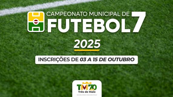 O regulamento oficial será encaminhado pela Secretaria após a confirmação da inscrição das equipes