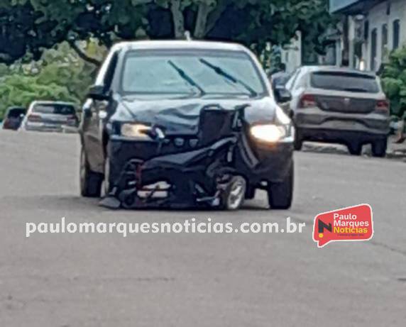 Acidente ocorreu nas proximidades da Prefeitura; vítima de 66 anos não resistiu aos ferimentos