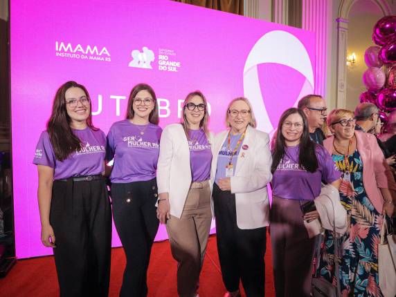 Unidade São José participa da abertura do Outubro Rosa e destaca ampliação dos atendimentos pelo Programa SERMulher RS em Giruá