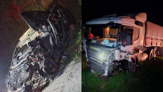 Batida ocorreu durante a madrugada desta quinta-feira (9); vítimas ainda não foram identificadas pelas autoridades