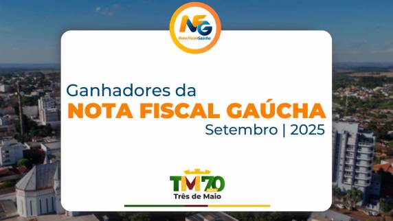 Cada ganhador receberá o prêmio de R$ 350,00 referente ao sorteio do mês de setembro; para participar, é necessário cadastrar-se no site da NFG e incluir o CPF nas compras.