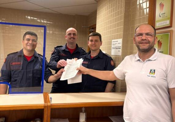 Verba de R$ 10 mil será utilizada na compra de capacetes multimissão e lanternas seguras para aprimorar as operações de salvamento