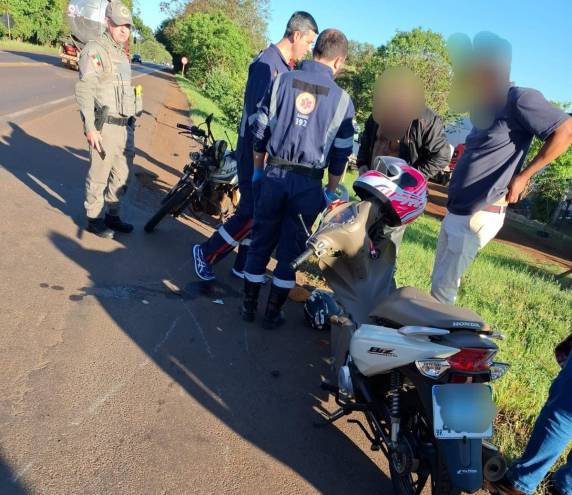 Colisão ocorreu na manhã desta segunda-feira (20) próximo à estação rodoviária, na RS-155