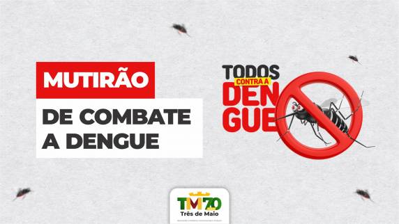 A ação, promovida pela Secretaria de Saúde, ocorre no dia 30 de outubro e mobilizará agentes e comunidade na prevenção à dengue, zika e chikungunya.