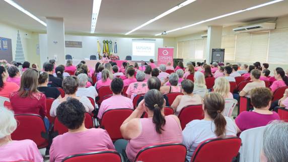 Promovido pelas Secretarias de Saúde e Assistência Social, o encontro contou com a participação do Instituto IAMAMA de Três de Maio e reforçou a importância da detecção precoce e dos cuidados com a saúde da mulher.