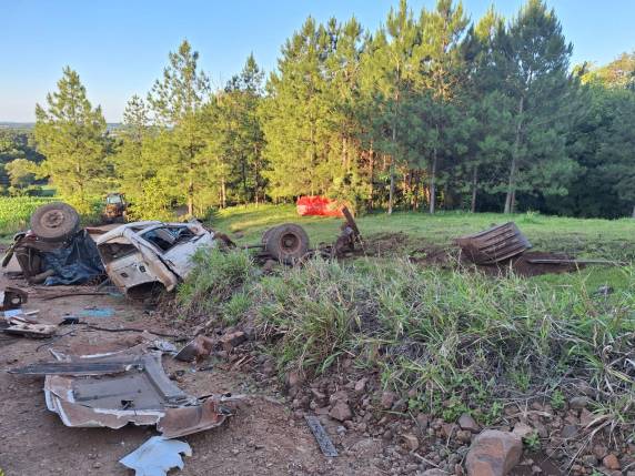 Ocorrência foi registrada na localidade de Barra Mansa na manhã desta segunda-feira (3)