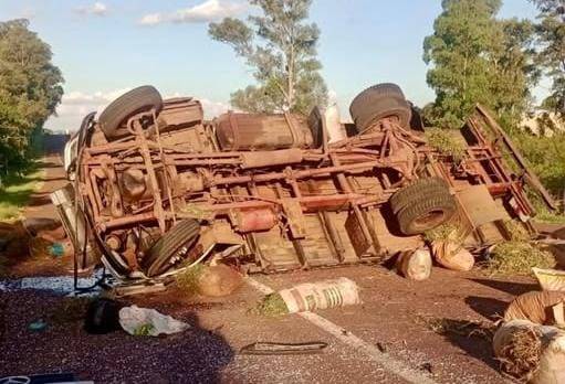 Trânsito ficou em meia pista até a chegada da PRF