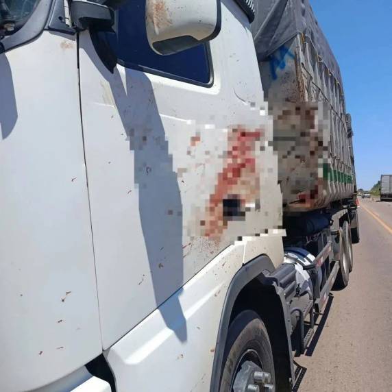 Colisão envolveu carro, caminhão e moto na região de Minas do Leão