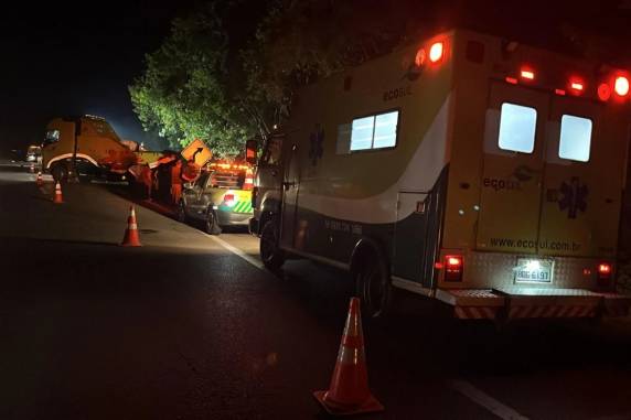O acidente ocorreu na tarde de sábado (15) no km 119 da BR-392