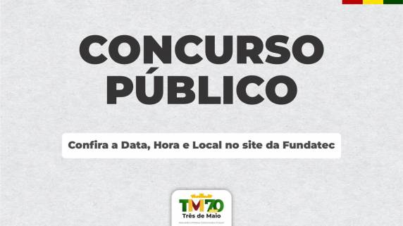 É fundamental que cada candidato verifique o local da prova e o número da sala exclusivamente pelo site www.fundatec.org.br