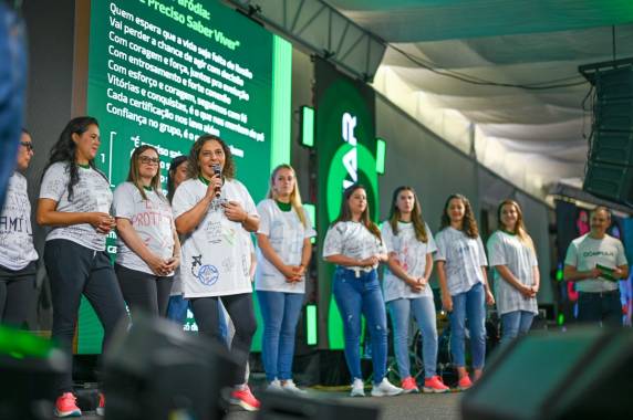 Com o tema Confiar, o evento reuniu 370 pessoas, do RS e de MG, no Parque de Eventos de Horizontina