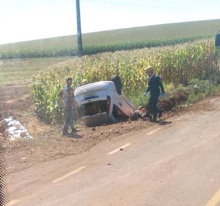 Acidente ocorreu no trecho entre Horizontina e Dr. Maurício Cardoso e mobilizou Corpo de Bombeiros e Brigada Militar