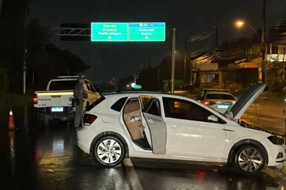 Vítima conduzia motocicleta nas proximidades do viaduto da RS-118