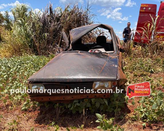 Acidente ocorreu na estrada de chão entre Caravágio e o distrito de Consolata, na manhã desta quarta-feira (14)
