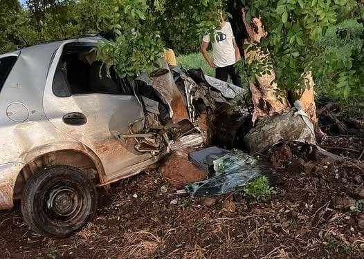 Veículo colidiu contra uma árvore nas proximidades da comunidade de São Cristóvão; vítima chegou a ser socorrida, mas não resistiu