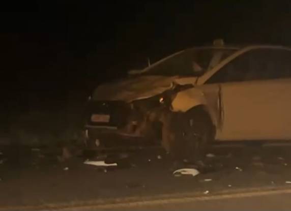 Acidente ocorreu na noite deste sábado entre Três de Maio e Boa Vista do Buricá; motorista sofreu ferimentos leves