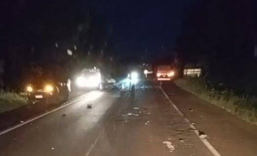 Acidente ocorreu neste domingo (1°)  no Noroeste do Estado; motorista de carro fugiu do local