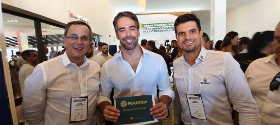 Comitiva santa-rosense participou do evento para fortalecer parcerias estratégicas e divulgar a Fenasoja 2026, que ocorre de 1º a 10 de maio em Santa Rosa.