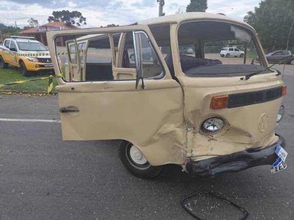 Delmiro Antonio Vicari, de 86 anos, foi arremessado para fora do veículo e morreu no local; acidente ocorreu no km 83 da rodovia.