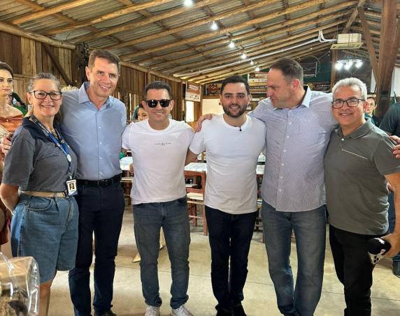 Evento marca primeira aparição pública do deputado após anunciar saída do Progressistas; filiação ao PSD deve ocorrer nesta segunda-feira