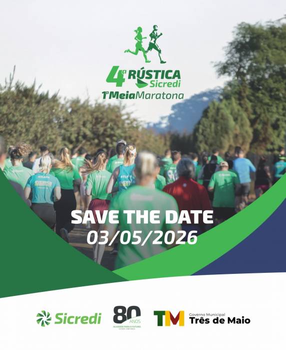 Percursos de 21,1 km, 10,5 km, 5 km, além de caminhada e corrida infantil