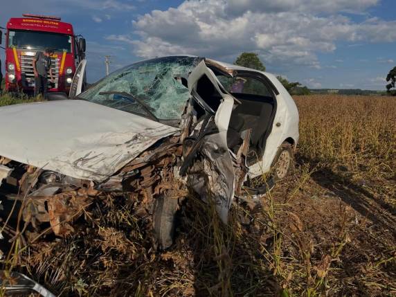 Ocorrência foi registrada na tarde deste sábado (4), nas proximidades da ponte do Rio Toldo