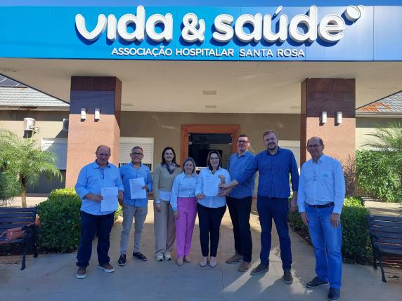Recurso de R$ 1 milhão é destinado ao Hospital Vida & Saúde para qualificação da estrutura e ampliação dos serviços de saúde em Santa Rosa e região.