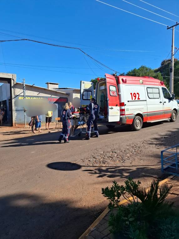 Acidente ocorreu na tarde deste sábado (18), nas proximidades de escola no município