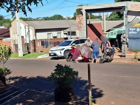 Acidente ocorreu na tarde deste sábado (18), nas proximidades de escola no município