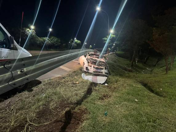 A primeira veio a óbito no local do acidente