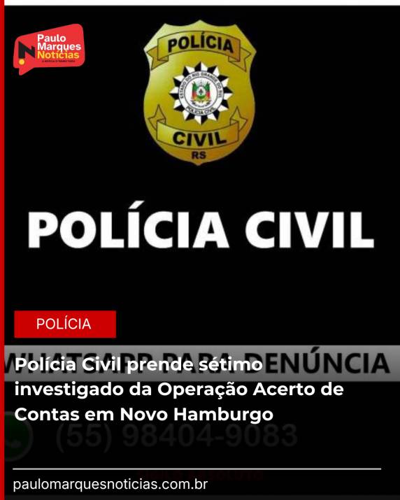 Ação do setor de investigação da Delegacia de Polícia de Três de Maio apura extorsão de empresários e atuação ligada a organização criminosa